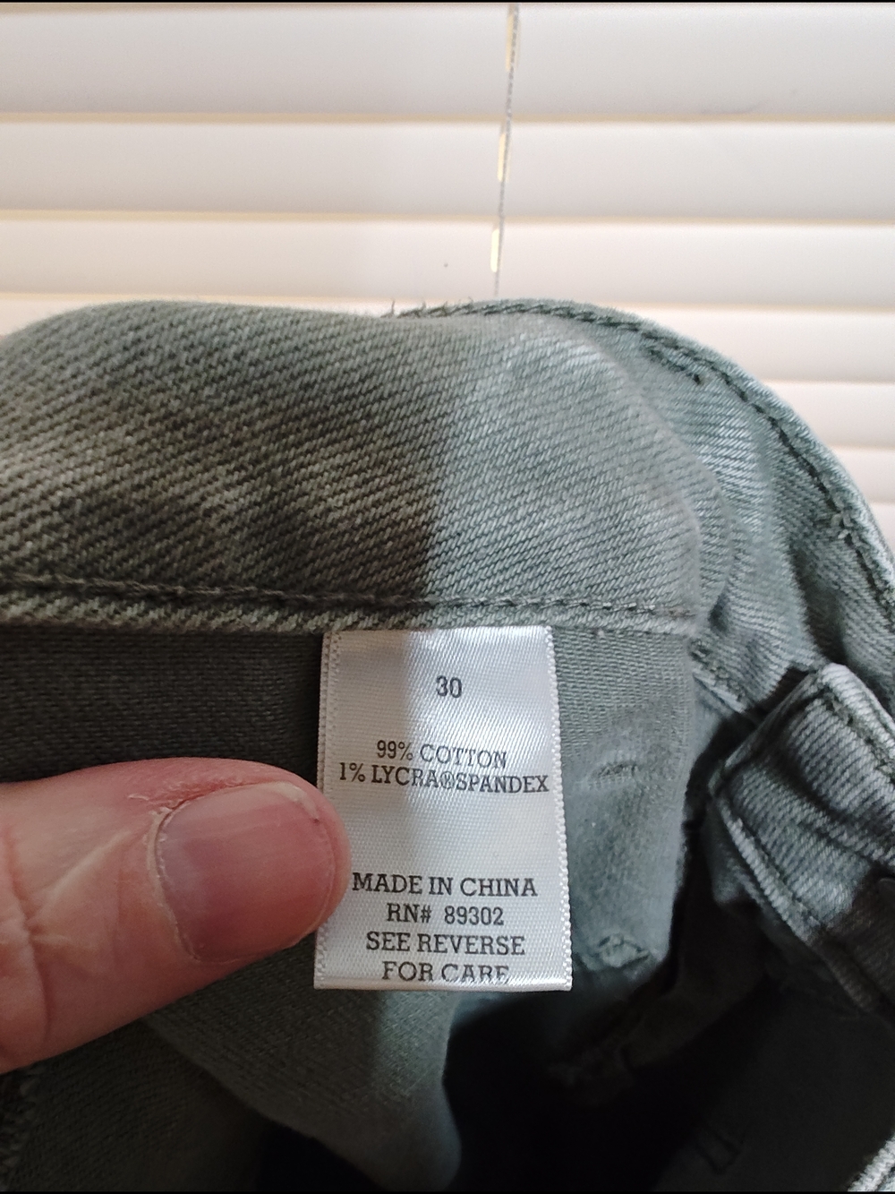 Altar'd State Olive Green Pants - Picture 4 of 5